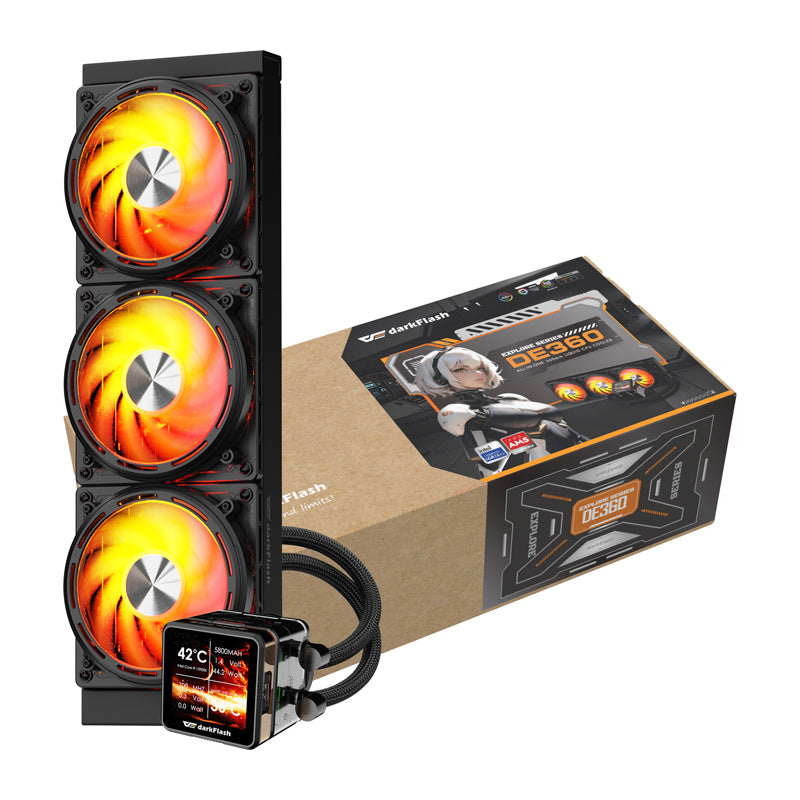 Water cooling for the processor DE360 (black)_3
