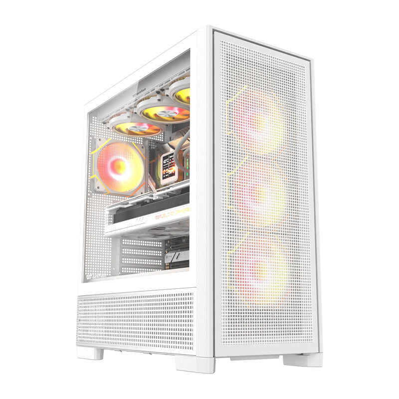 DarkFlash AIRNOVA computer case (white) + 3 fans_0