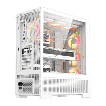 DarkFlash AIRNOVA computer case (white) + 3 fans_3