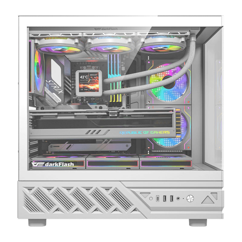 DarkFlash DS950 computer case (white)_2