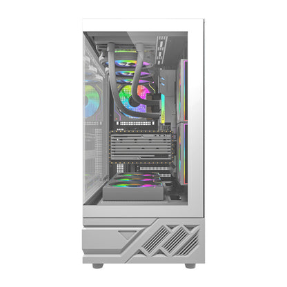 DarkFlash DS950 computer case (white) + 6 fans_3