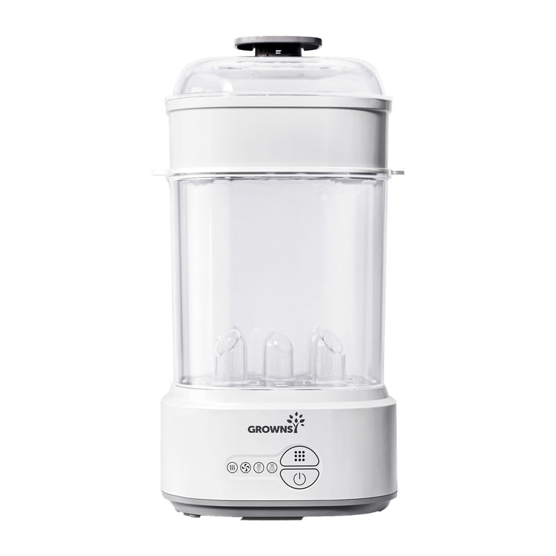 Grownsy bottle sterilizer with dryer (gray)_0
