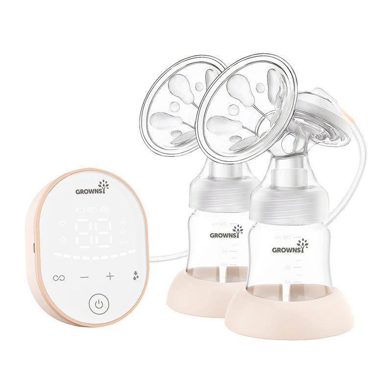 Grownsy double breast pump (pink)_0