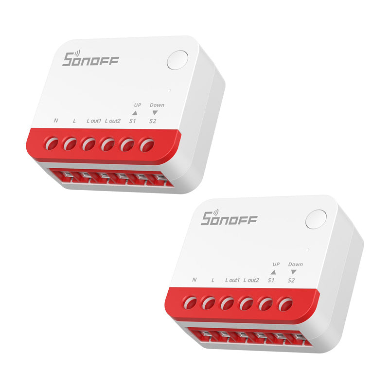 Smart ZigBee roller shutter switch Sonoff MINI-ZBRBS (2pak)_0