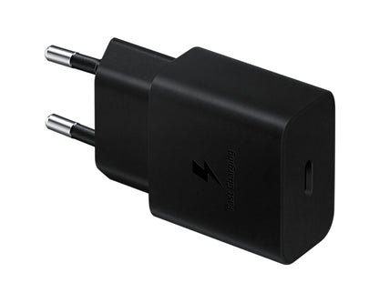 SAMSUNG POWER COMPACT ADAPTER USB C 15W WITHOUT CABLE EP-T1510NBE BLACK_2