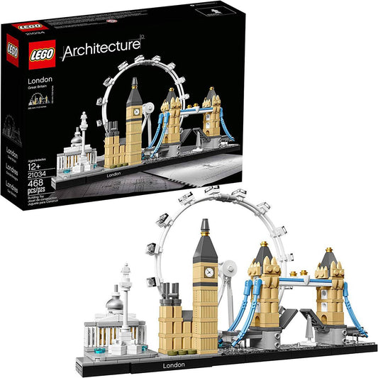 LEGO Architecture: Londres | Idades 18+ | 468 Peças | Item 21034