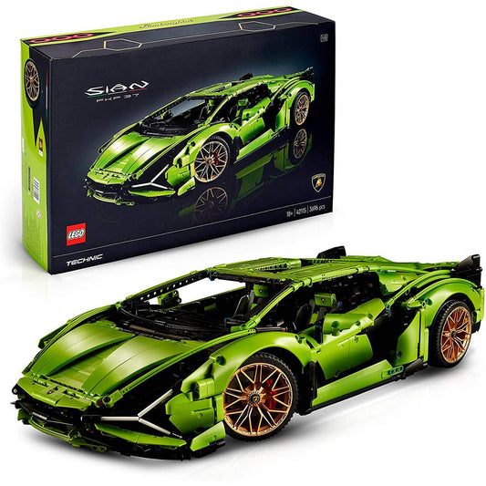 LEGO Technic: Lamborghini Sián FKP 37 | Idades 18+ | 3696 Peças | Item 42115
