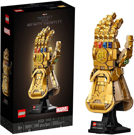 LEGO Marvel: Manopla do Infinito | Idades 18+ | 590 Peças | Item 76191