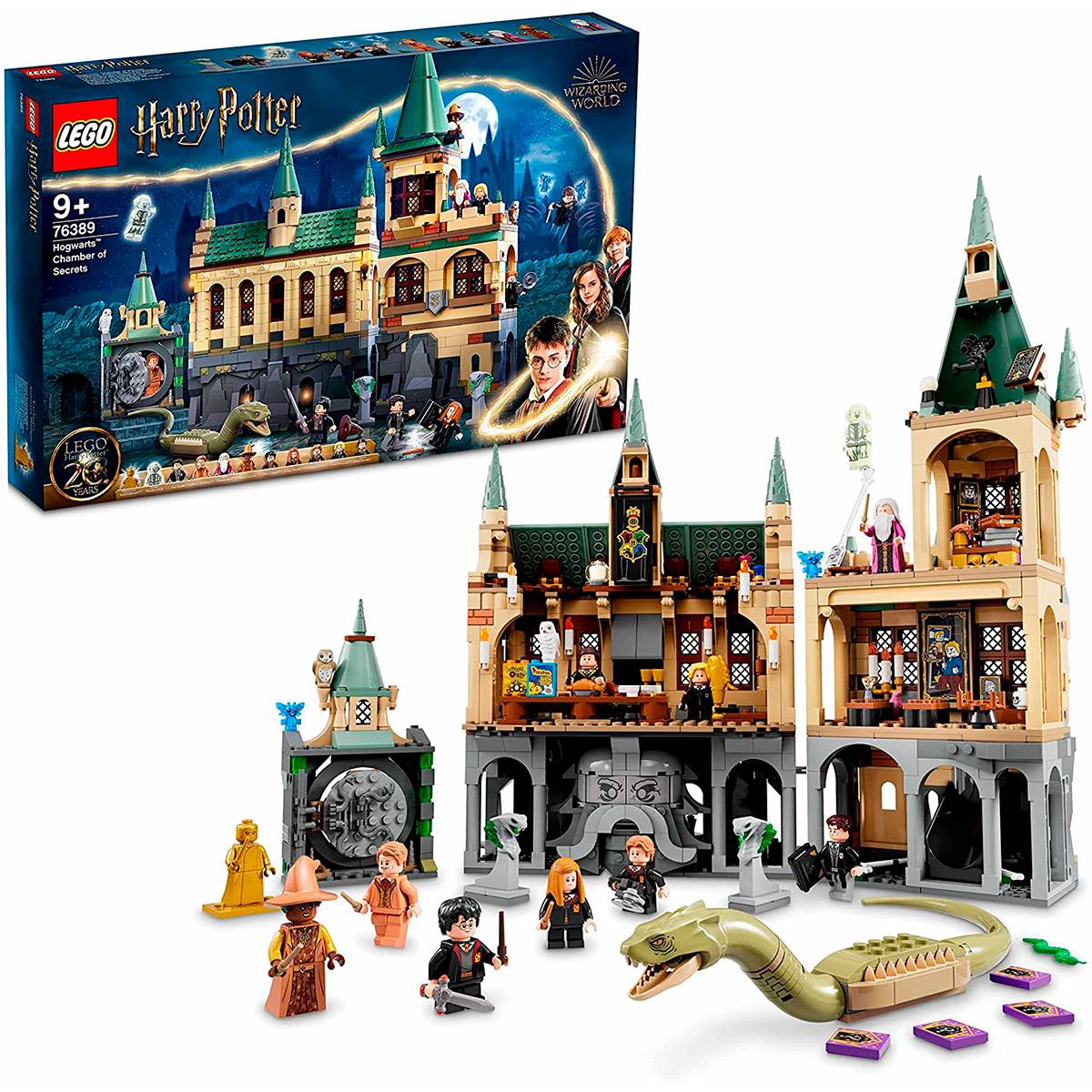 LEGO Harry Potter: A Câmara dos Segredos de Hogwarts | Idades 9+ | 1176 Peças | Item 76389