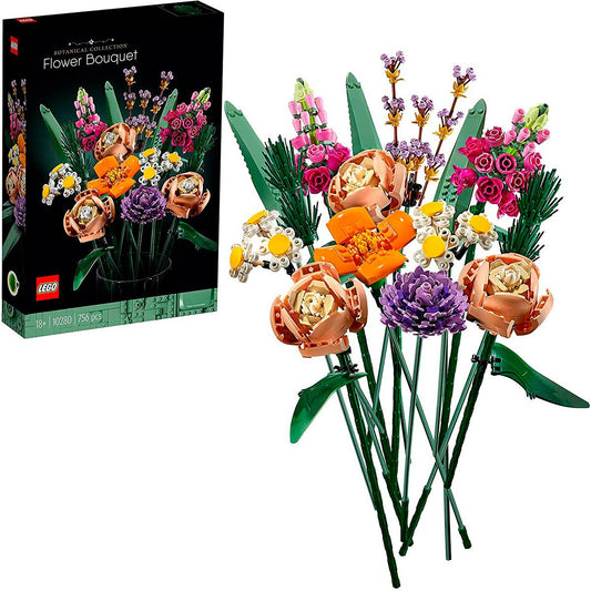 LEGO ICONS: Buquê de Flores | Idades 18+ | 756 Peças | Item 10280