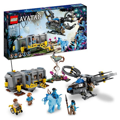 LEGO Avatar 75573 Montanhas Flutuantes Site 26 e RDA Samson