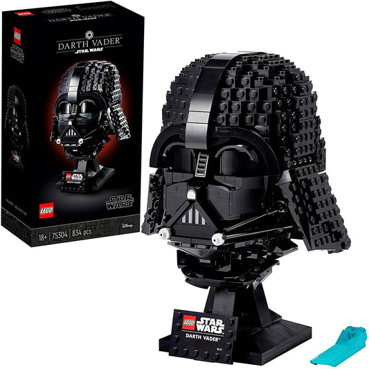 LEGO Star Wars: Capacete de Darth Vader | Idades 18+ | 834 Peças | Item 75304