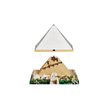 LEGO Architecture: Grande Pirâmide de Gizé | Idades 18+ | 1476 Peças | Item 21058