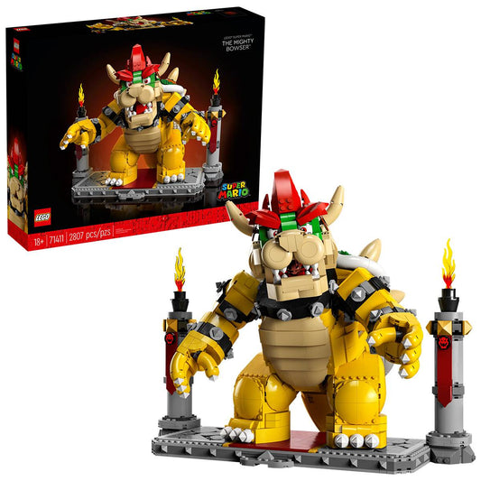 LEGO Super Mario: The Mighty Bowser | Idades 18+ | 2807 Peças | Item 71411
