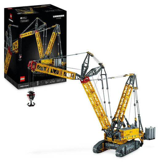 LEGO Technic: Guindaste de Lagartas Liebherr LR 13000 | Idades 18+ | 2883 Peças | Item 42146