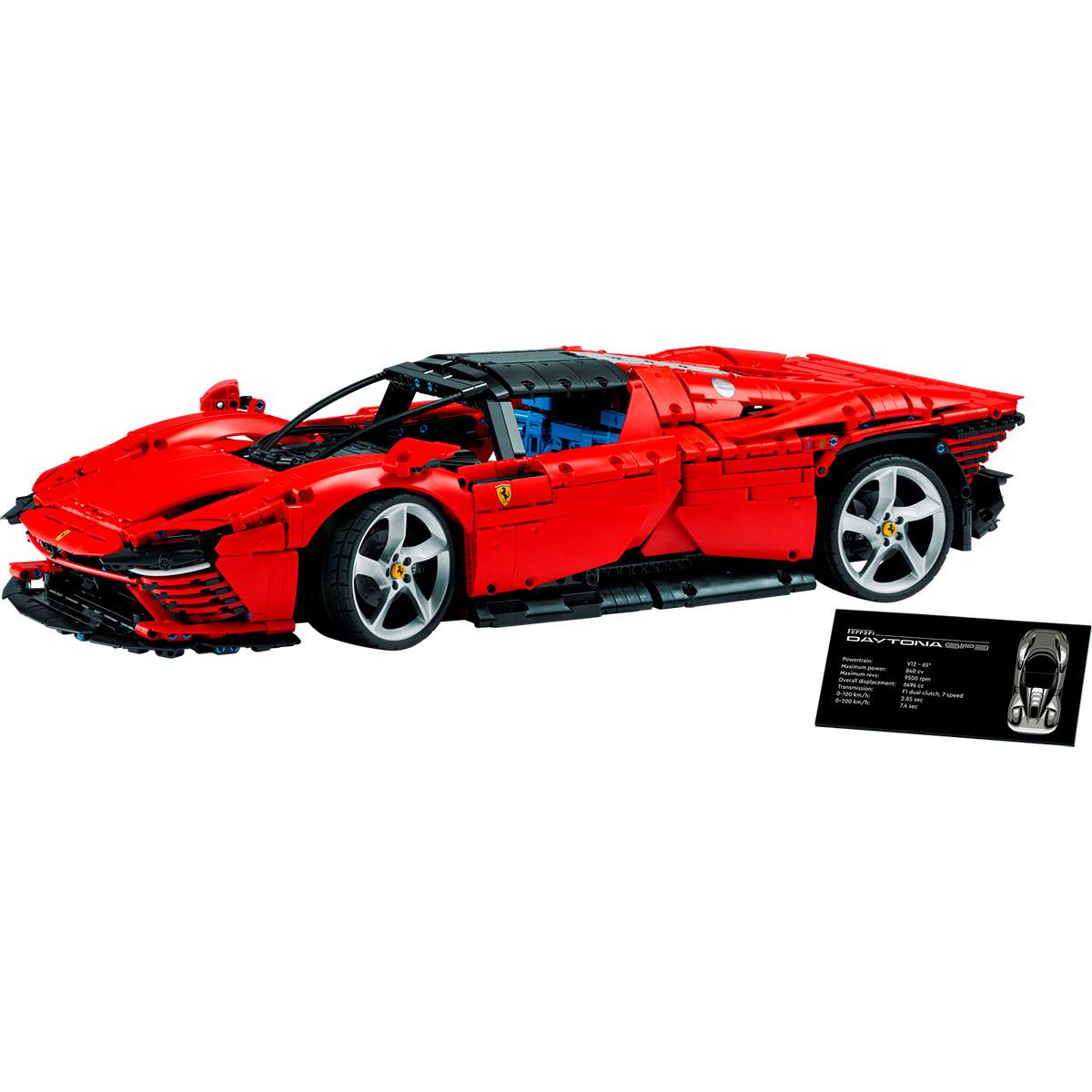 LEGO Technic: Ferrari Daytona SP3 | Idades 18+ | 3778 Peças | Item 42143