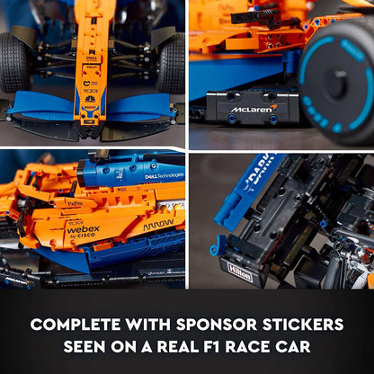 LEGO Technic: Carro de Corrida McLaren Fórmula 1 | Idades 18+ | 1434 Peças | Item 42141
