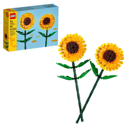 LEGO: Girassóis | Idades 8+ | 191 Peças | Item 40524