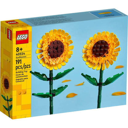 LEGO: Girassóis | Idades 8+ | 191 Peças | Item 40524