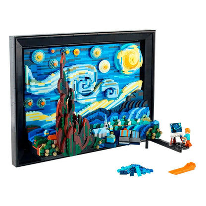 LEGO Ideas: Vincent van Gogh - A Noite Estrelada | Idades 18+ | 2316 Peças | Item 21333