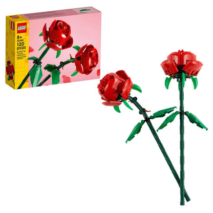 LEGO: Rosas | Idades 8+ | 120 Peças | Item 40460