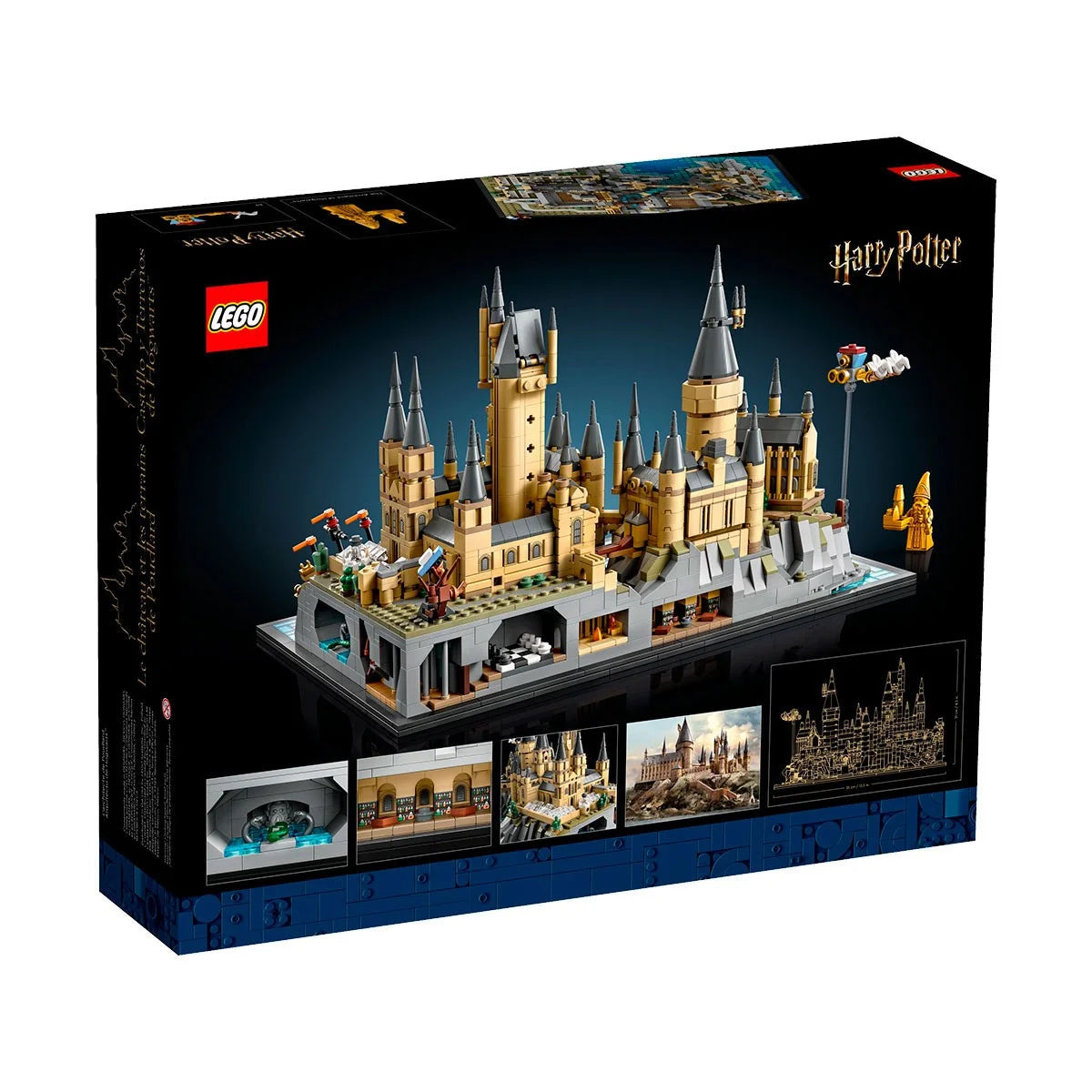 LEGO Harry Potter: O Castelo e os Campos de Hogwarts™ | Idades 18+ | 2660 Peças | Item 76419