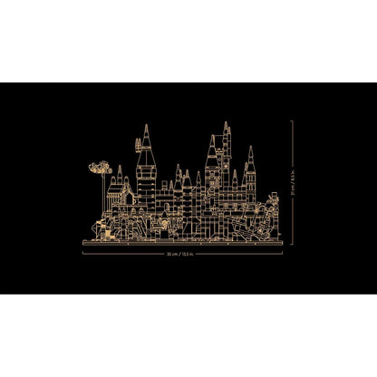 LEGO Harry Potter: O Castelo e os Campos de Hogwarts™ | Idades 18+ | 2660 Peças | Item 76419