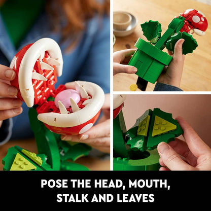 LEGO Super Mario: Planta Piranha | Idades 18+ | 540 Peças | Item 71426