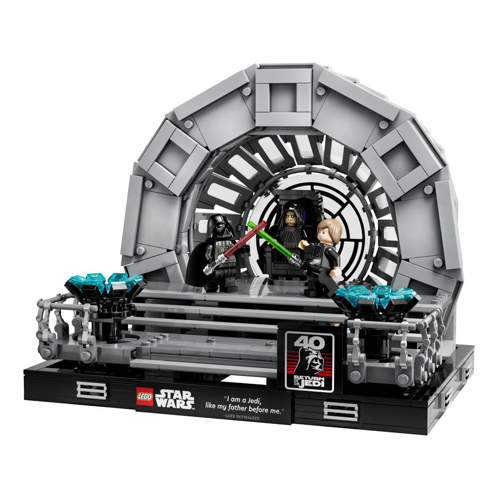 LEGO Star Wars: Diorama da Sala do Trono do Imperador | Idades 18+ | 807 Peças | Item 75352
