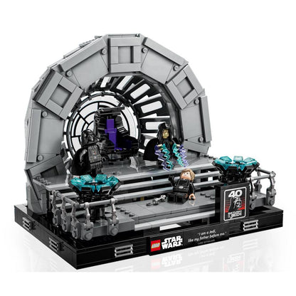 LEGO Star Wars: Diorama da Sala do Trono do Imperador | Idades 18+ | 807 Peças | Item 75352