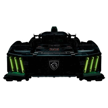 LEGO Technic: PEUGEOT 9X8 24H Le Mans Hybrid Hypercar | Idades 18+ | 1775 Peças | Item 42156