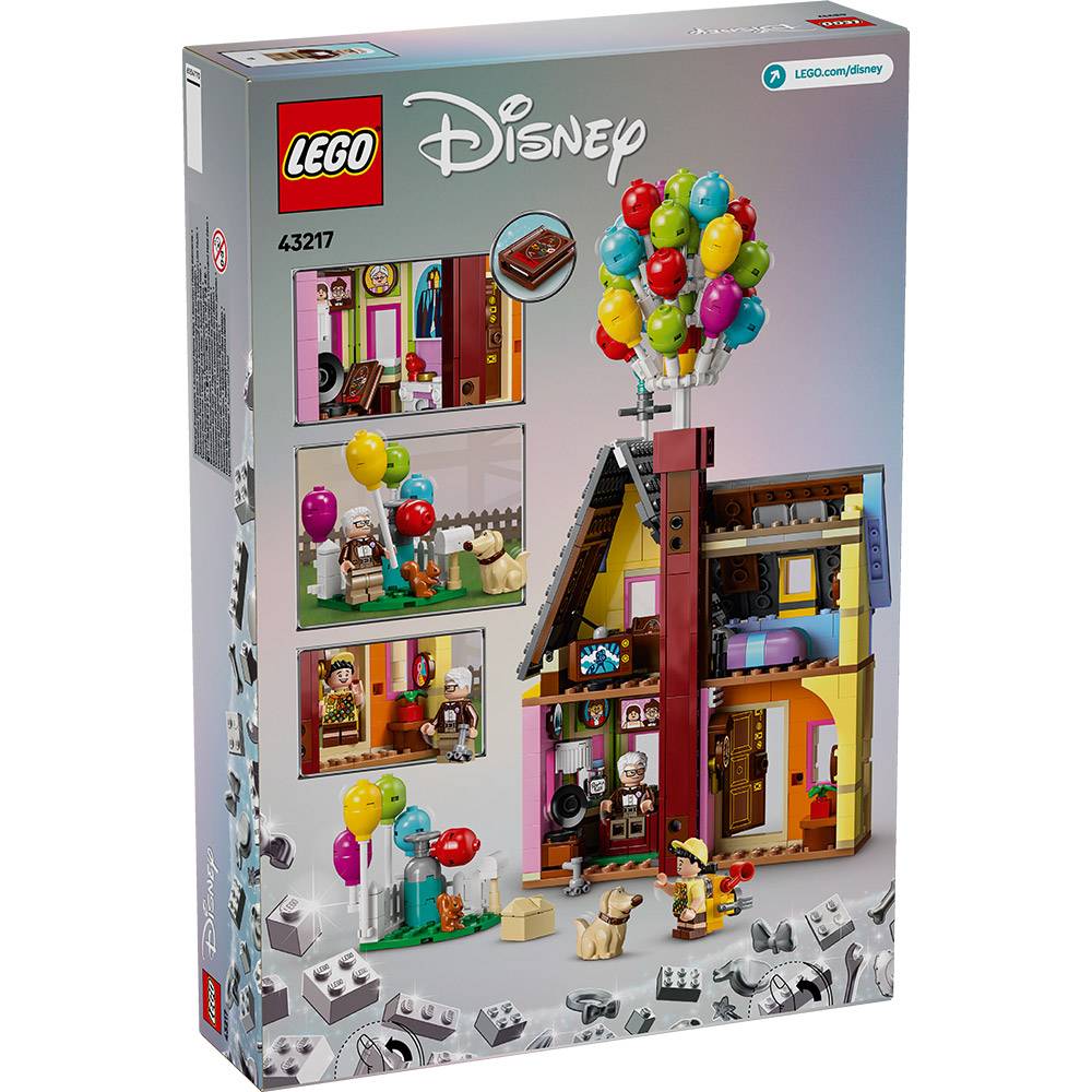 LEGO Disney: Casa de Up | Idades 9+ | 598 Peças | Item 43217
