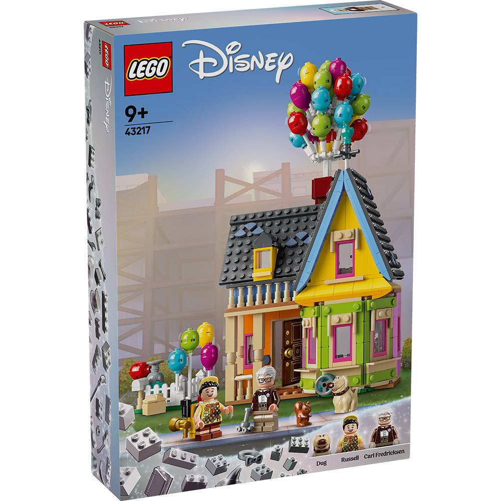 LEGO Disney: Casa de Up | Idades 9+ | 598 Peças | Item 43217