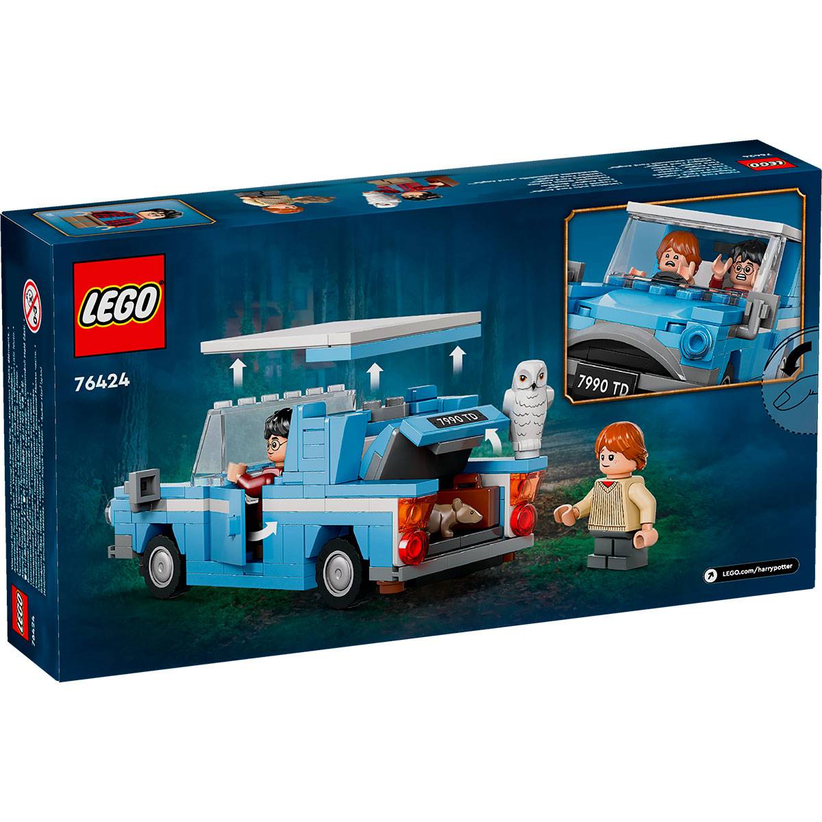 LEGO Harry Potter: Ford Anglia™ Voador | Idades 7+ | 165 Peças | Item 76424