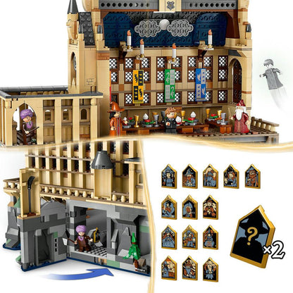 LEGO Harry Potter: O Castelo de Hogwarts: O Grande Salão | Idades 10+ | 1732 Peças | Item 76435