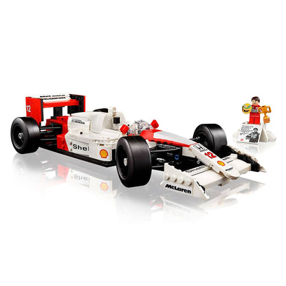 LEGO ICONS: McLaren MP4/4 e Ayrton Senna | Idades 18+ | 693 Peças | Item 10330