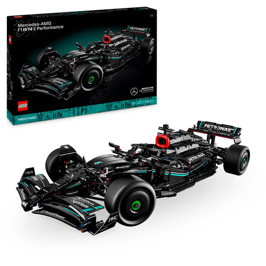 LEGO Technic: Mercedes-AMG F1 W14 E Performance | Idades 18+ | 1642 Peças | Item 42171