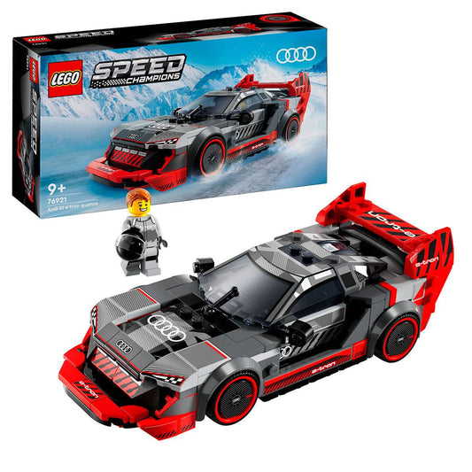 LEGO Speed Champions: Carro de Corrida Audi S1 e-tron quattro | Idades 9+ | 274 Peças | Item 76921