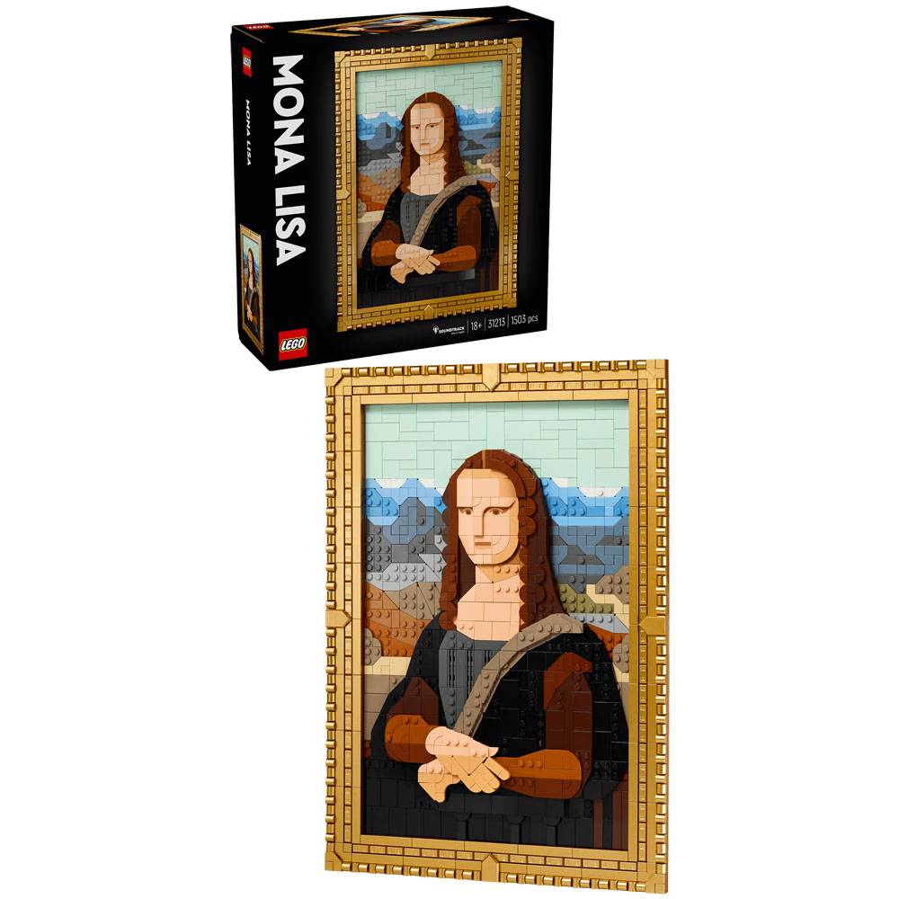LEGO Art: Mona Lisa | Idades 18+ | 1503 Peças | Item 31213