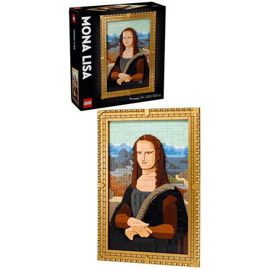 LEGO Art: Mona Lisa | Idades 18+ | 1503 Peças | Item 31213