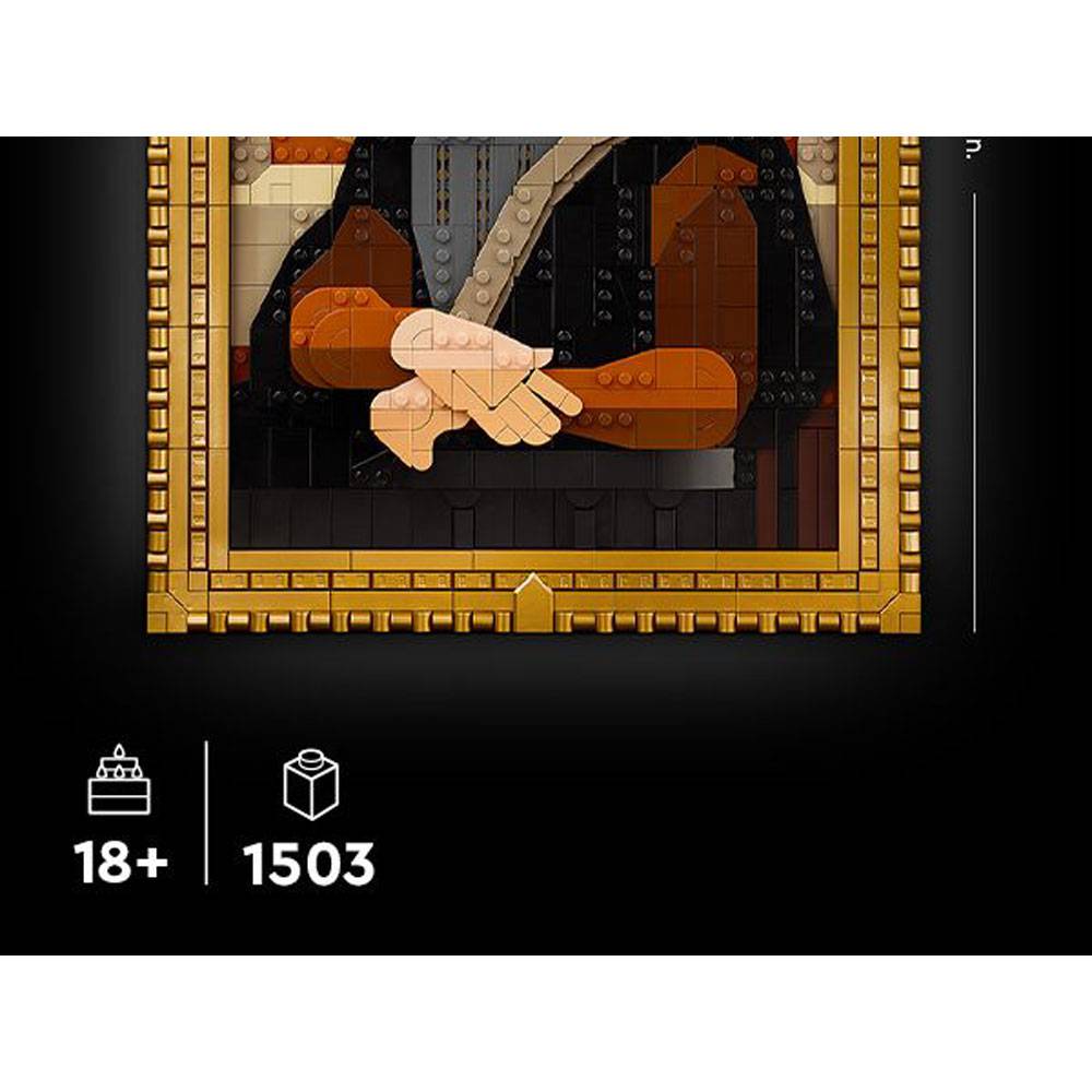 LEGO Art: Mona Lisa | Idades 18+ | 1503 Peças | Item 31213