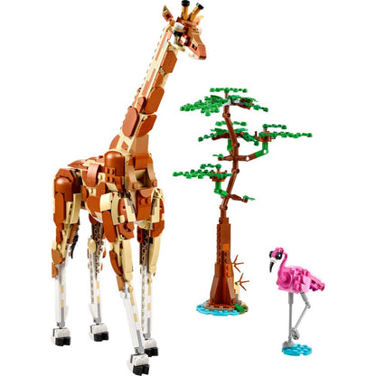 LEGO Creator 3-in-1: Animais Selvagens do Safari | Idades 9+ | 780 Peças | Item 31150
