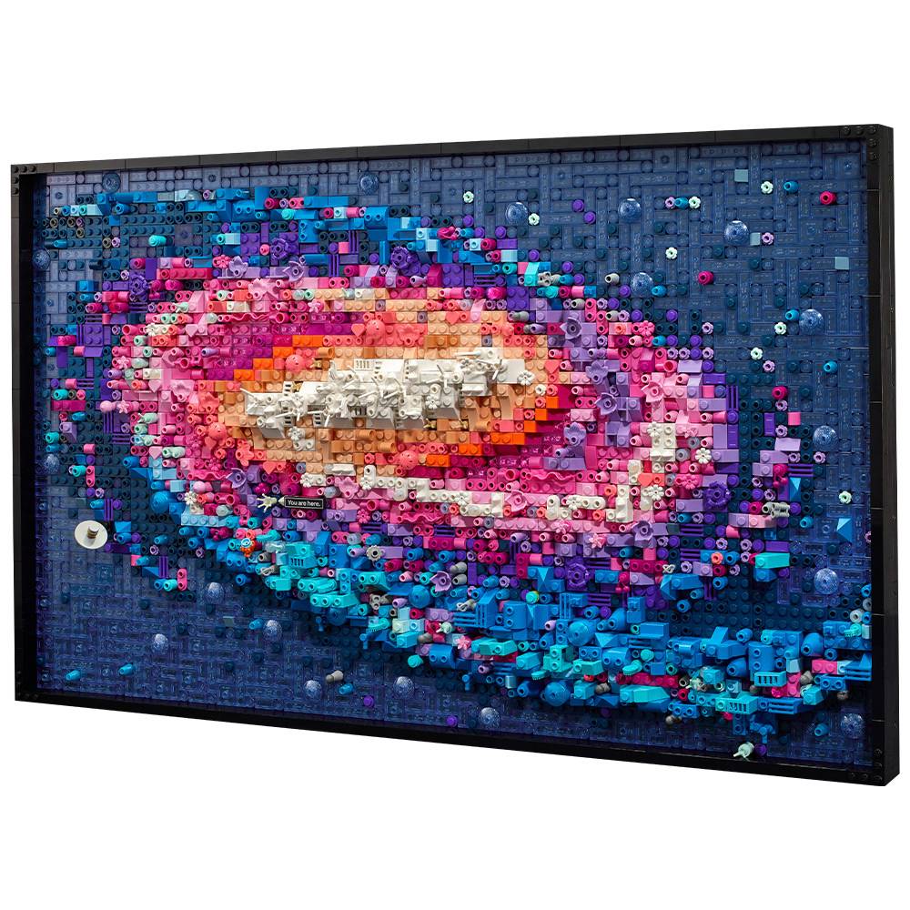 LEGO Art: A Galáxia da Via Láctea | Idades 18+ | 3091 Peças | Item 31212