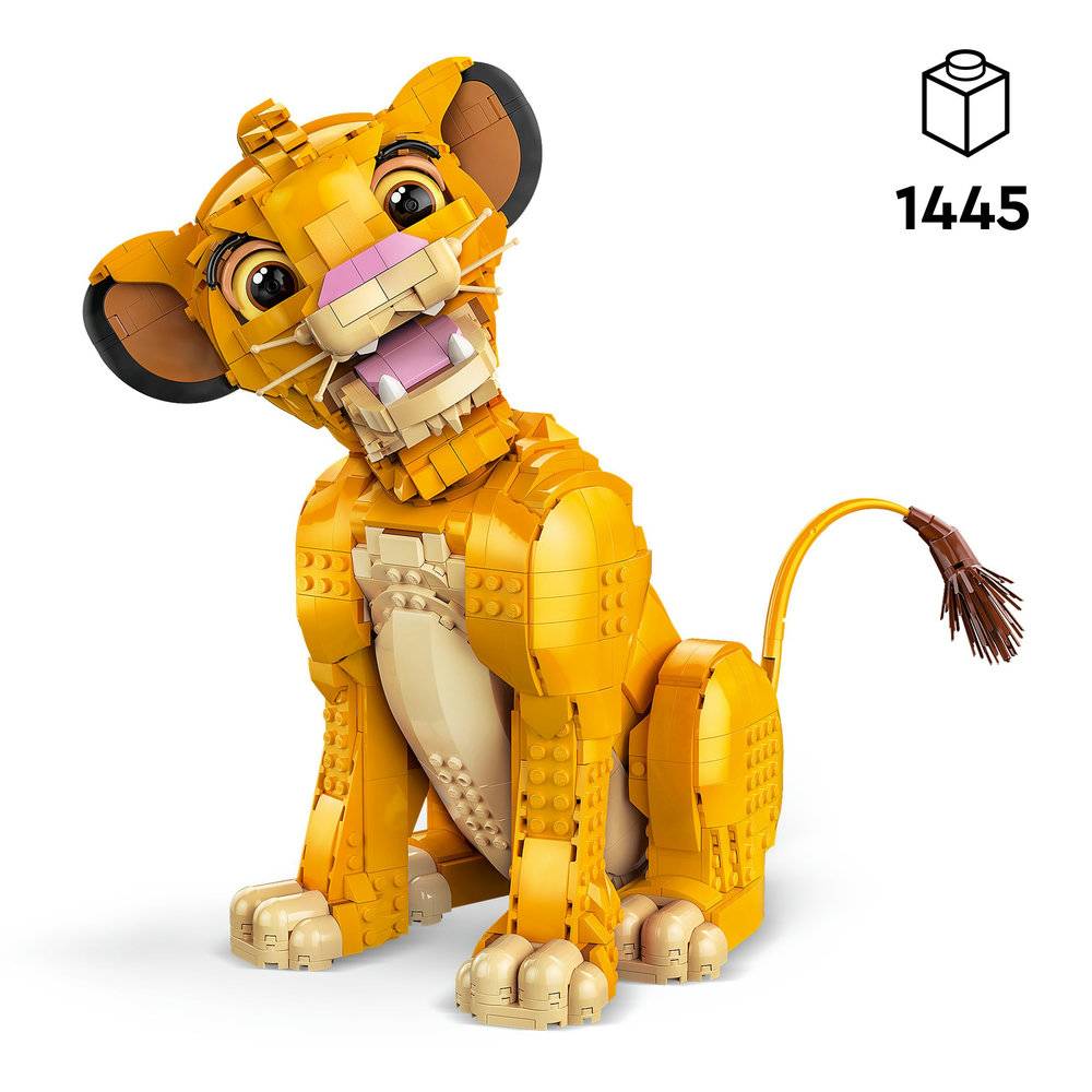 LEGO Disney: Pequeno Simba, o Rei Leão | Idades 18+ | 1445 Peças | Item 43247