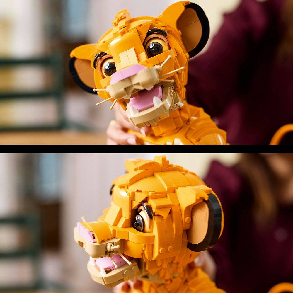 LEGO Disney: Pequeno Simba, o Rei Leão | Idades 18+ | 1445 Peças | Item 43247
