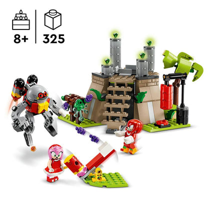 LEGO Sonic: Knuckles e o Santuário da Esmeralda Mestre | Idades 8+ | 325 Peças | Item 76998