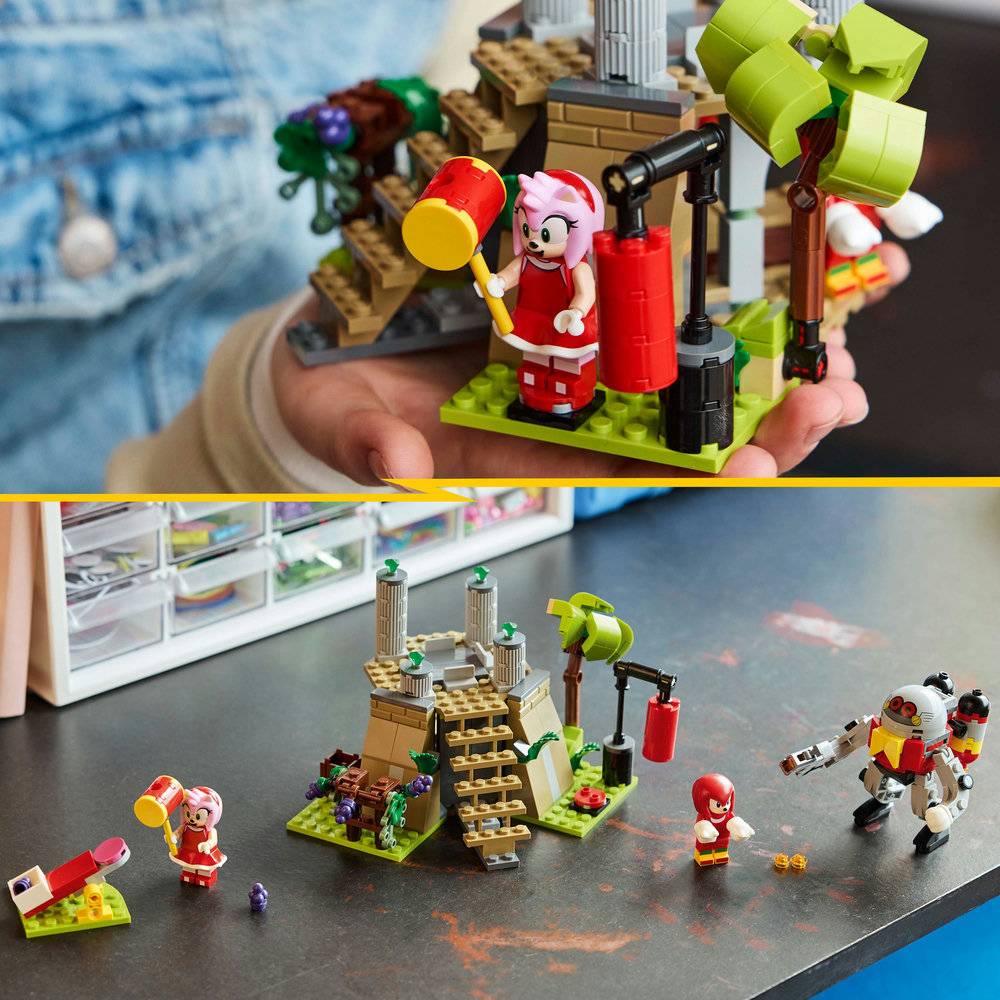 LEGO Sonic: Knuckles e o Santuário da Esmeralda Mestre | Idades 8+ | 325 Peças | Item 76998