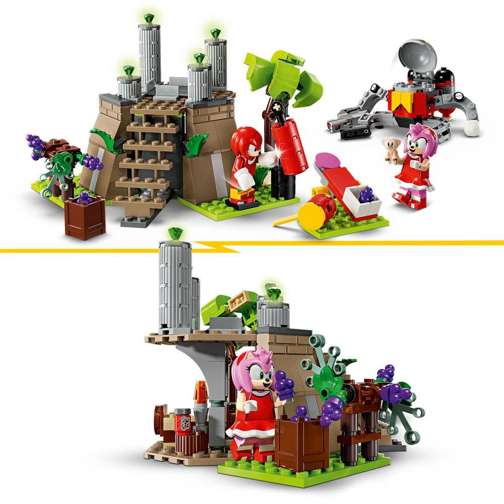 LEGO Sonic: Knuckles e o Santuário da Esmeralda Mestre | Idades 8+ | 325 Peças | Item 76998