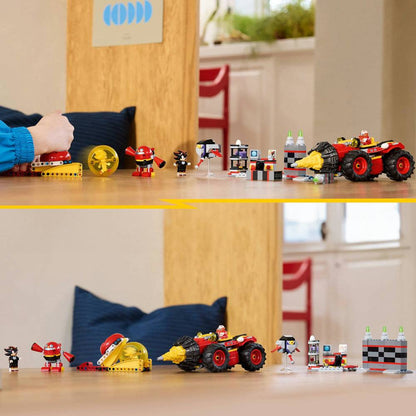 LEGO Sonic: Super Sonic vs. Egg Drillster | Idades 8+ | 590 Peças | Item 76999