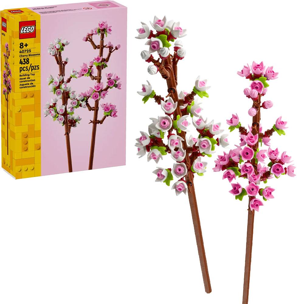 LEGO: Cerejeiras | Idades 8+ | 430 Peças | Item 40725